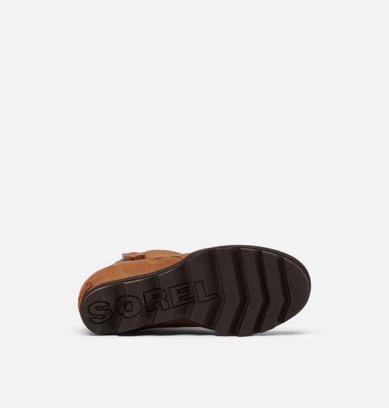 Sorel Barn Wedges Brun - Youth Joan Of Arctic™ Ii Zip Bootie - UBH-670483